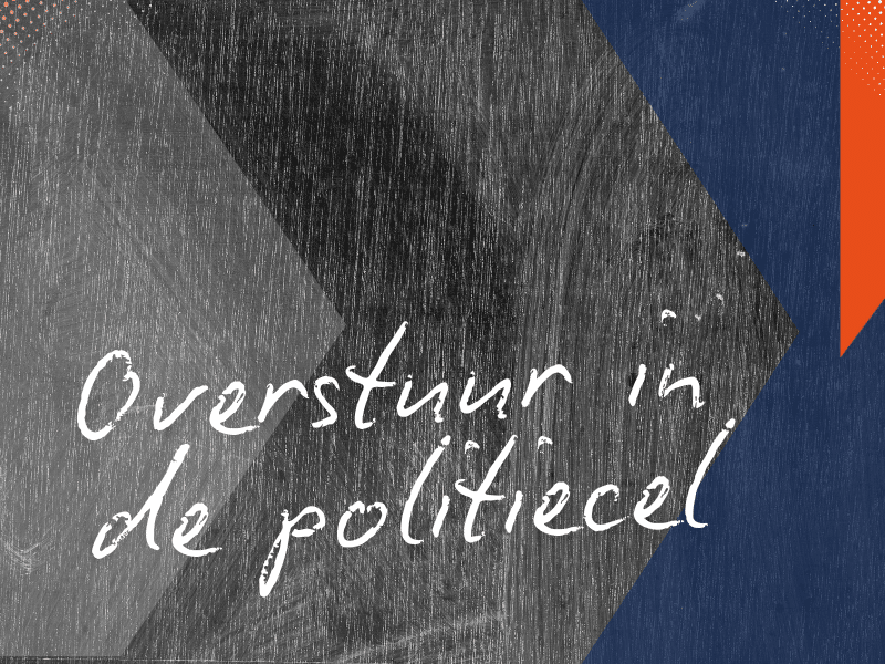 afbeelding geschreven tekst overstuur in de politiecel